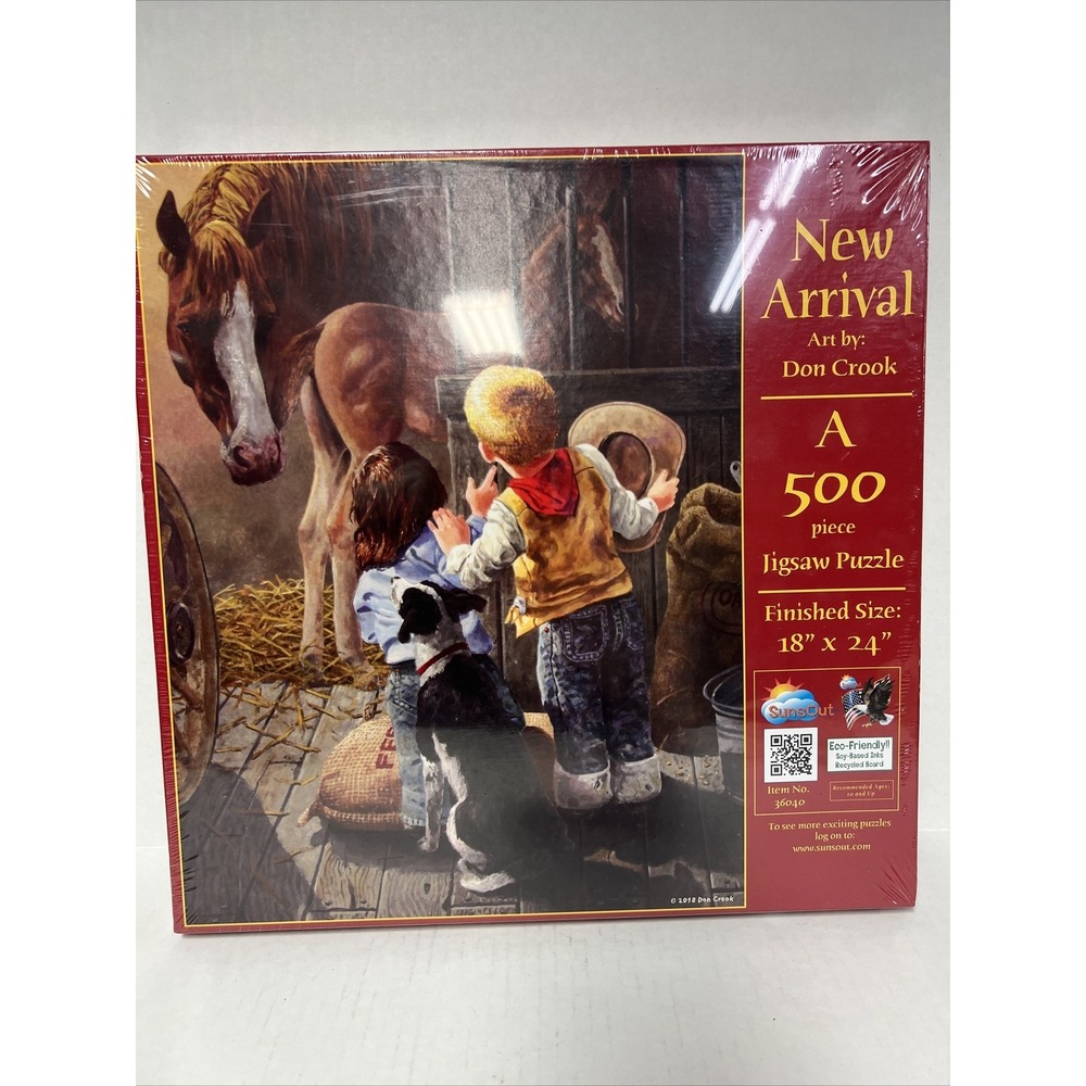 Sunsout Puzzle 500 Piece New Arrival Don Crook 18" x 24" #36040